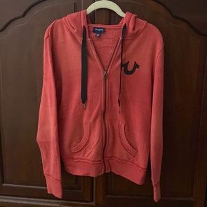 True Religion women’s zip up hoodie size M